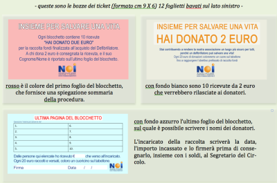 Blocchetti campagna DAE