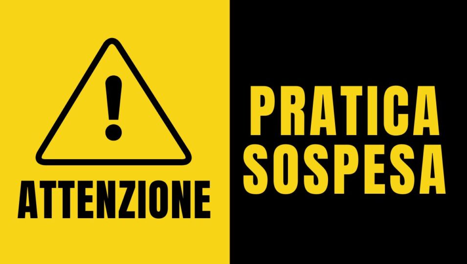 Sospensione pratica deposito bilancio