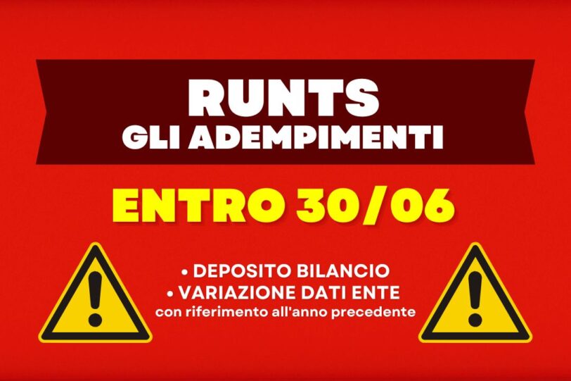 Gli adempimenti dei circoli NOI entro il 30 giugno