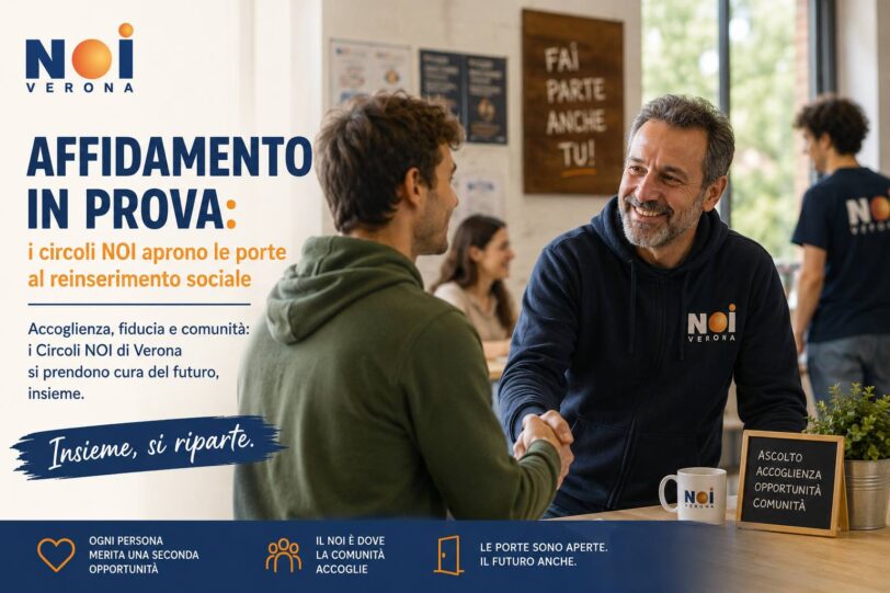 Affidamento in prova: i Circoli NOI aprono le porte al reinserimento sociale